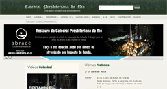 Desktop Screenshot of catedralrio.org.br